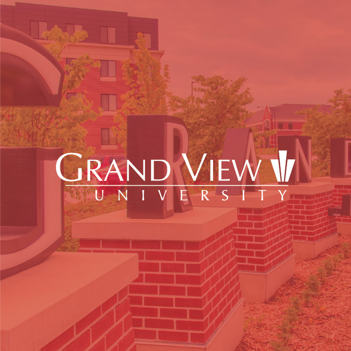 Grand View University Website Blue Compass Portfolio